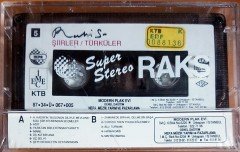 RUHİ SU - ŞİİRLER TÜRKÜLER (1987) İMECE / MODERN PLAK EVİ KASET SIFIR