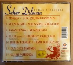SEHER DİLOVAN - BAHAR TÜRKÜLERİ (1998) - CD ESKİ SARI BANDROL 2.EL