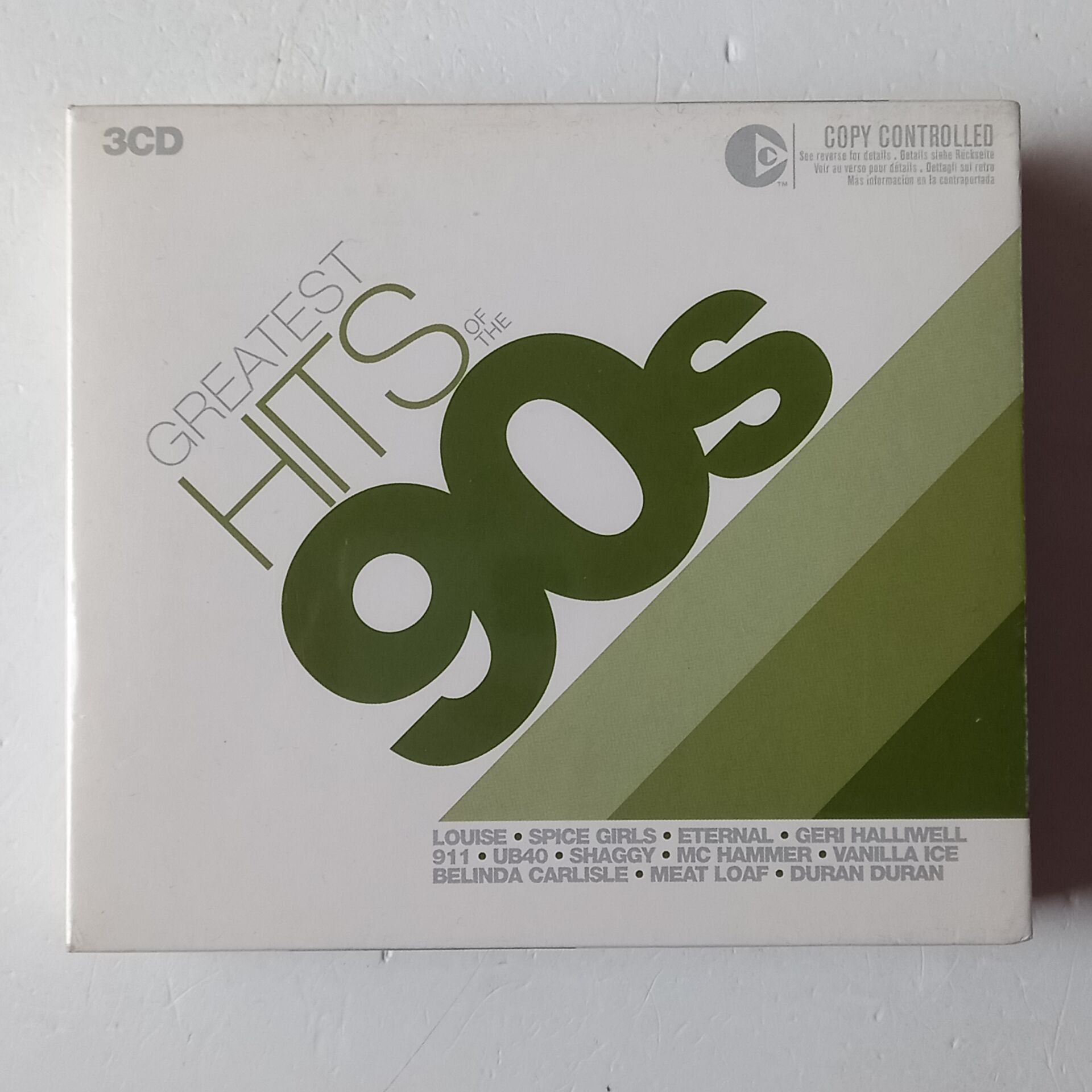 GREATEST HITS OF THE 90S (2004) - 3CD BOX SET AMBALAJINDA SIFIR