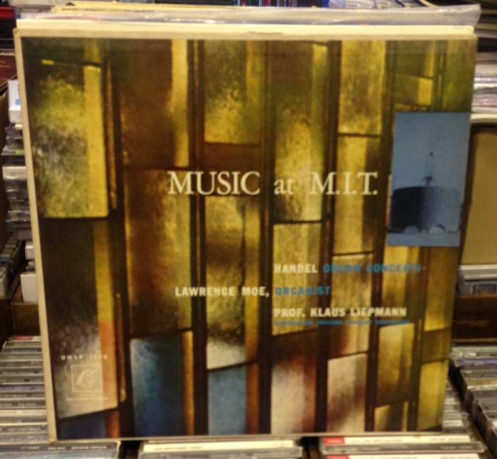 HANDEL CONCERTOS FOR ORGAN & ORC LP