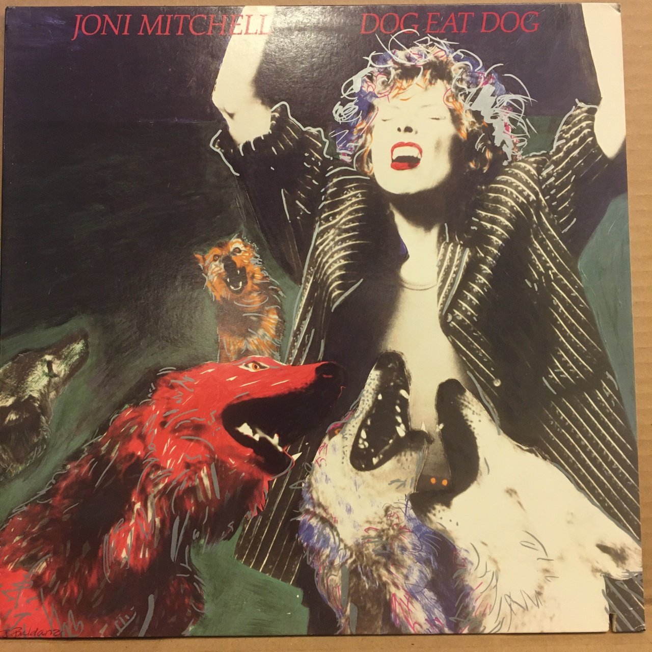 JONI MITCHELL - DOG EAT DOG (1985) 2.EL PLAK