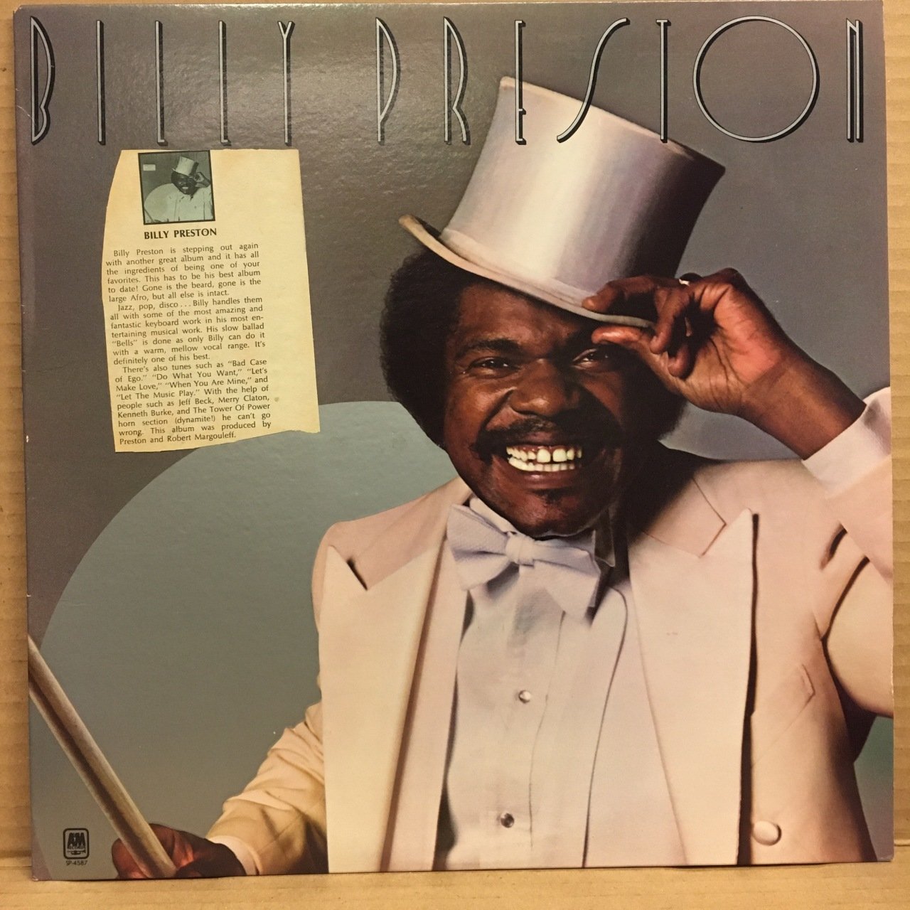 BILLY PRESTON - BILLY PRESTON (1976) 2.EL PLAK