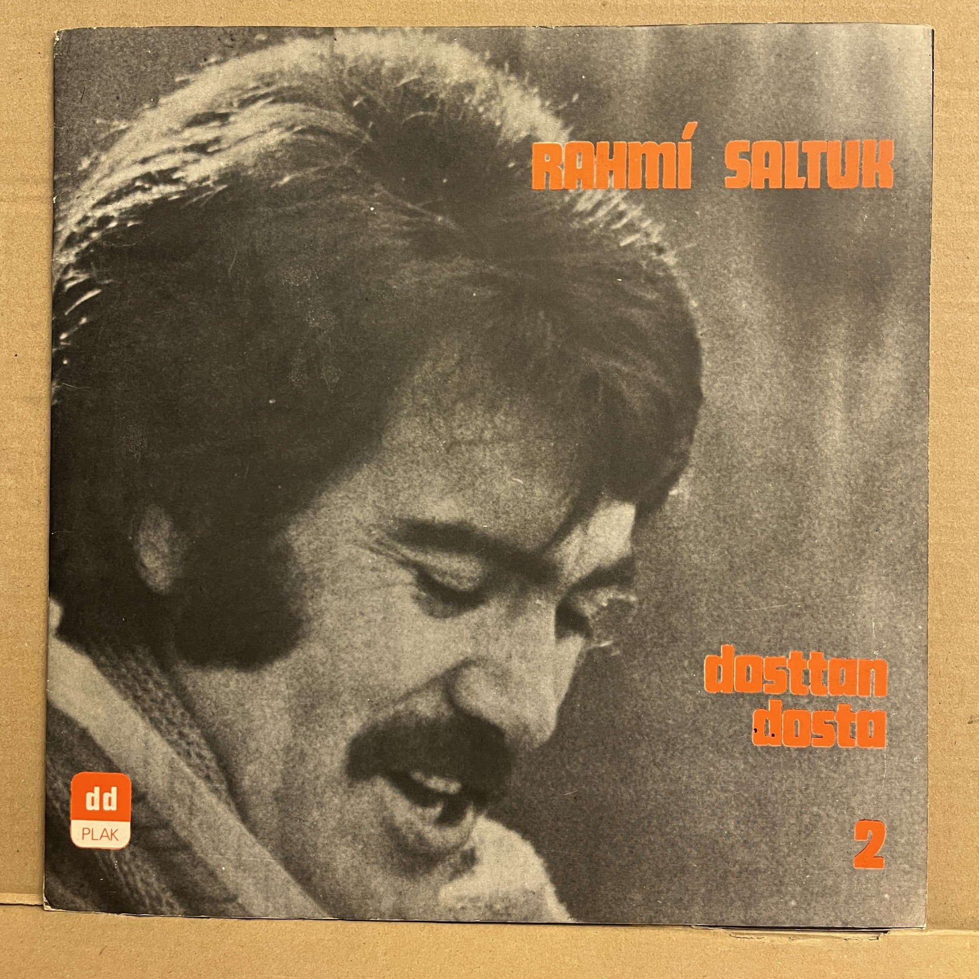 RAHMİ SALTUK - DOSTTAN DOSTA 2 (1976) - LP 2.EL PLAK