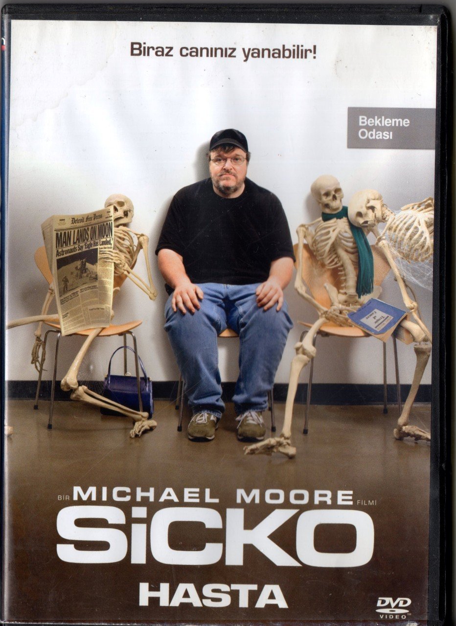 HASTA - SICKO - MICHAEL MOORE - BELGESEL DVD 2.EL
