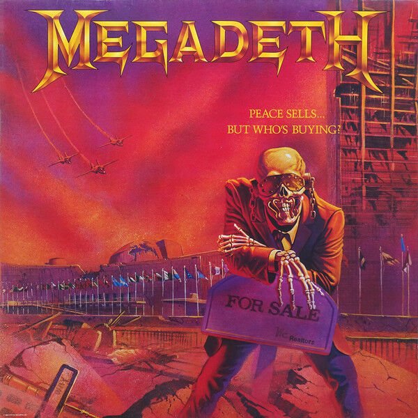 MEGADETH - PEACE SELLS... BUT WHO'S BUYING? (1986) - LP 2008 EDITION SIFIR PLAK