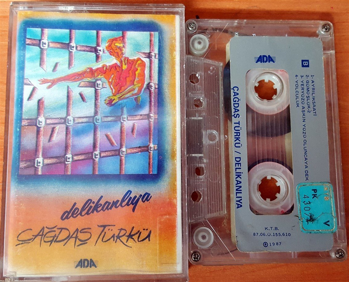 ÇAĞDAŞ TÜRKÜ - DELİKANLIYA KASET 2.EL 1987