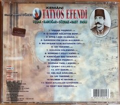 TATYOS EFENDİ UŞŞAK, KARCIĞAR, SÜZNAK, RAST FASLI / YÖNETEN: KEMAL GÜRSES / KLASİK TÜRK MUSIKİSİ KOLEKSİYONU 13 (1994) SERA CD 2.EL