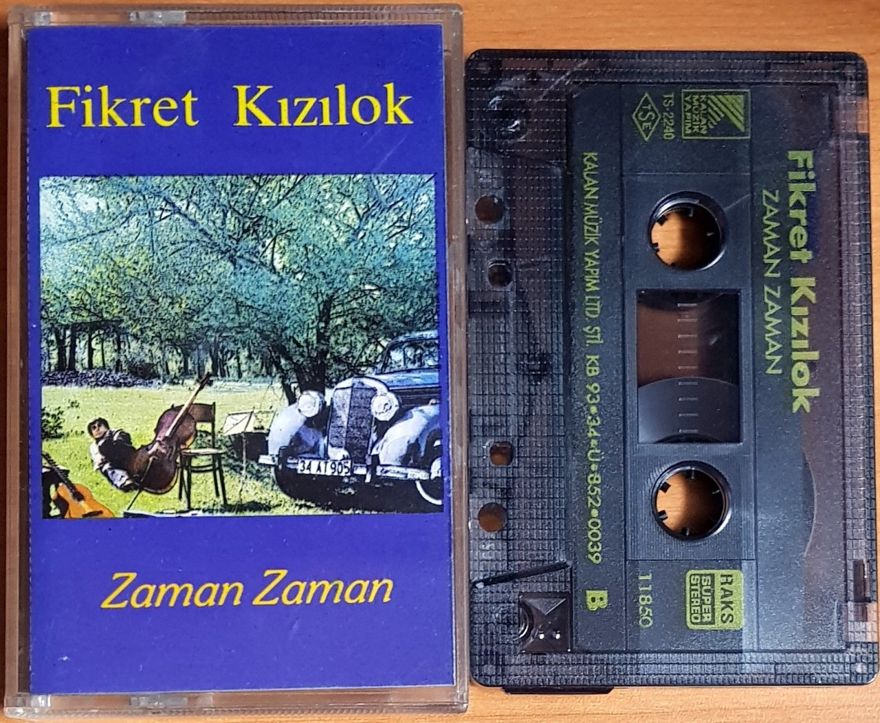 FİKRET KIZILOK - ZAMAN ZAMAN (1993) KALAN MÜZİK KASET 2.EL