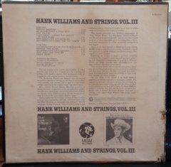 HANK WILLIAMS - III - PLAK 2.EL