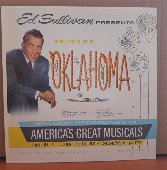 ED SULLIVAN PRESENTS SONGS AND MUSIC OF OKLAHOMA (1959) - LP 2.EL PLAK