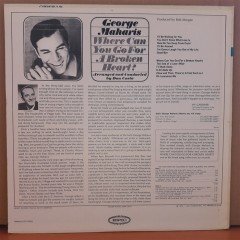 GEORGE MAHARIS - WHERE CAN YOU GO FOR A BROKEN HEART? (1963) - LP 2.EL PLAK