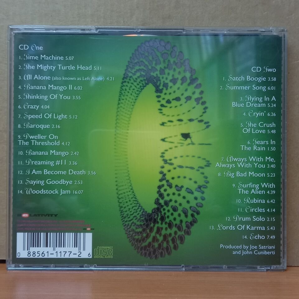 JOE SATRIANI - TIME MACHINE (1993) - 2CD 2.EL