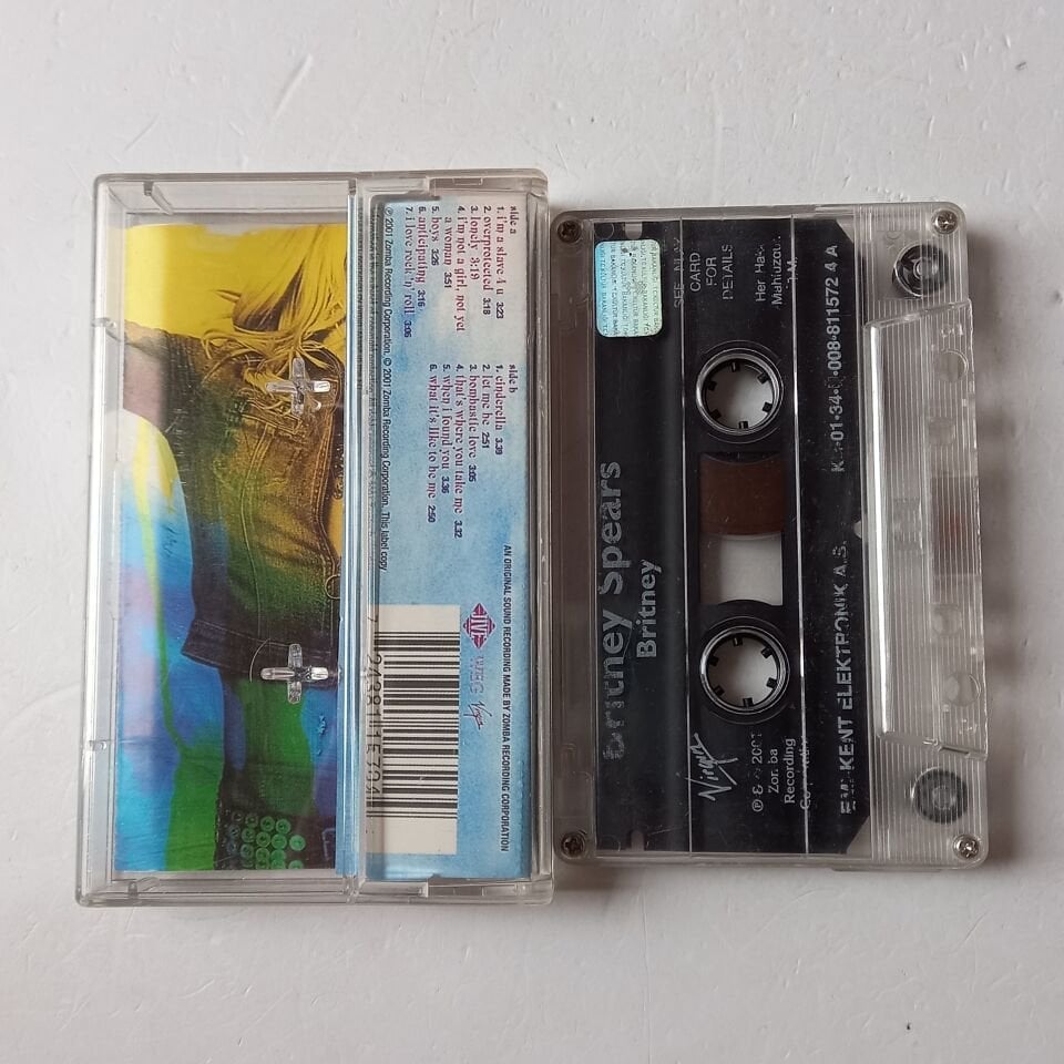 BRITNEY SPEARS - BRITNEY (2001) - KASET 2.EL