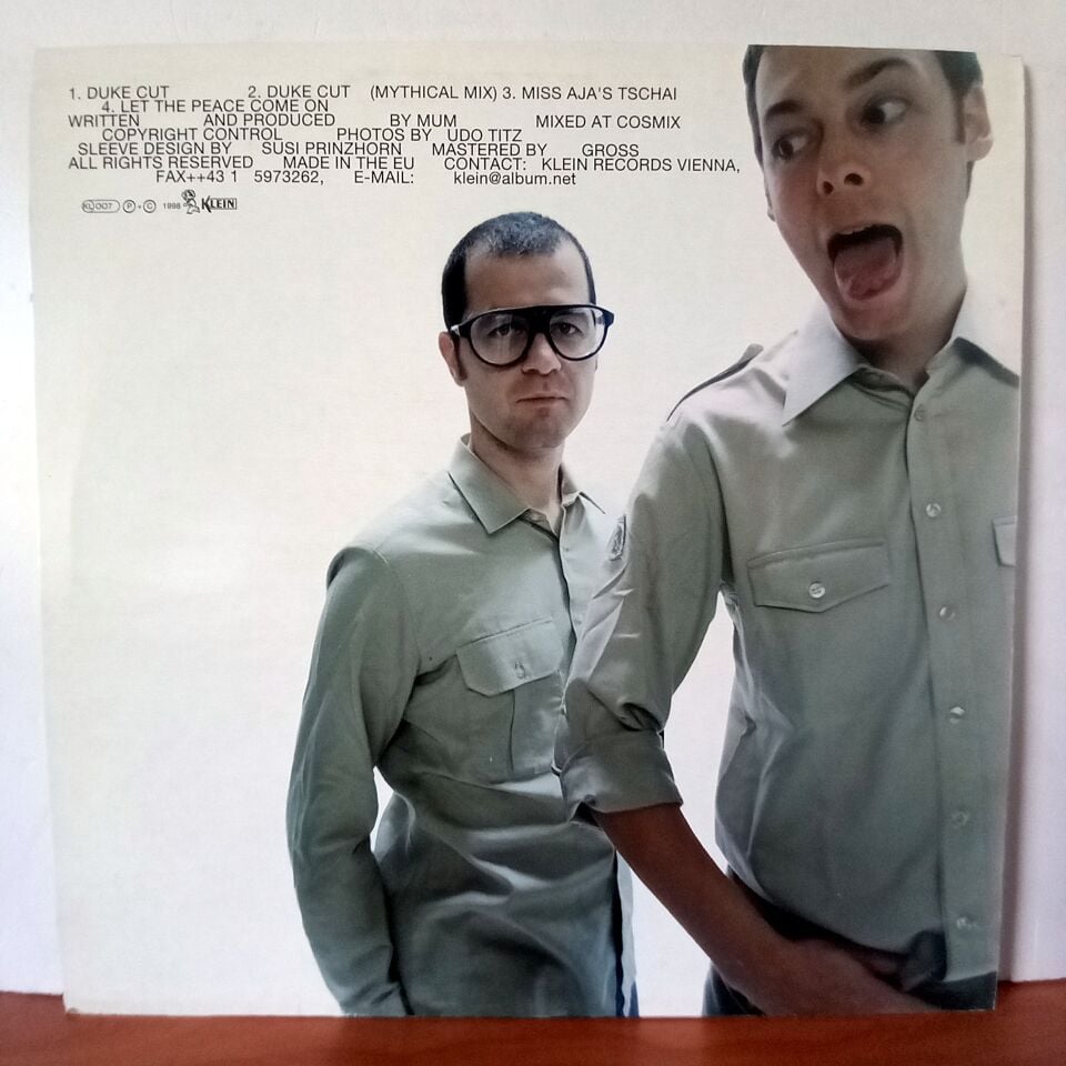 MUM – DUKE CUT (1998) - LP MAXI SINGLE 2.EL PLAK