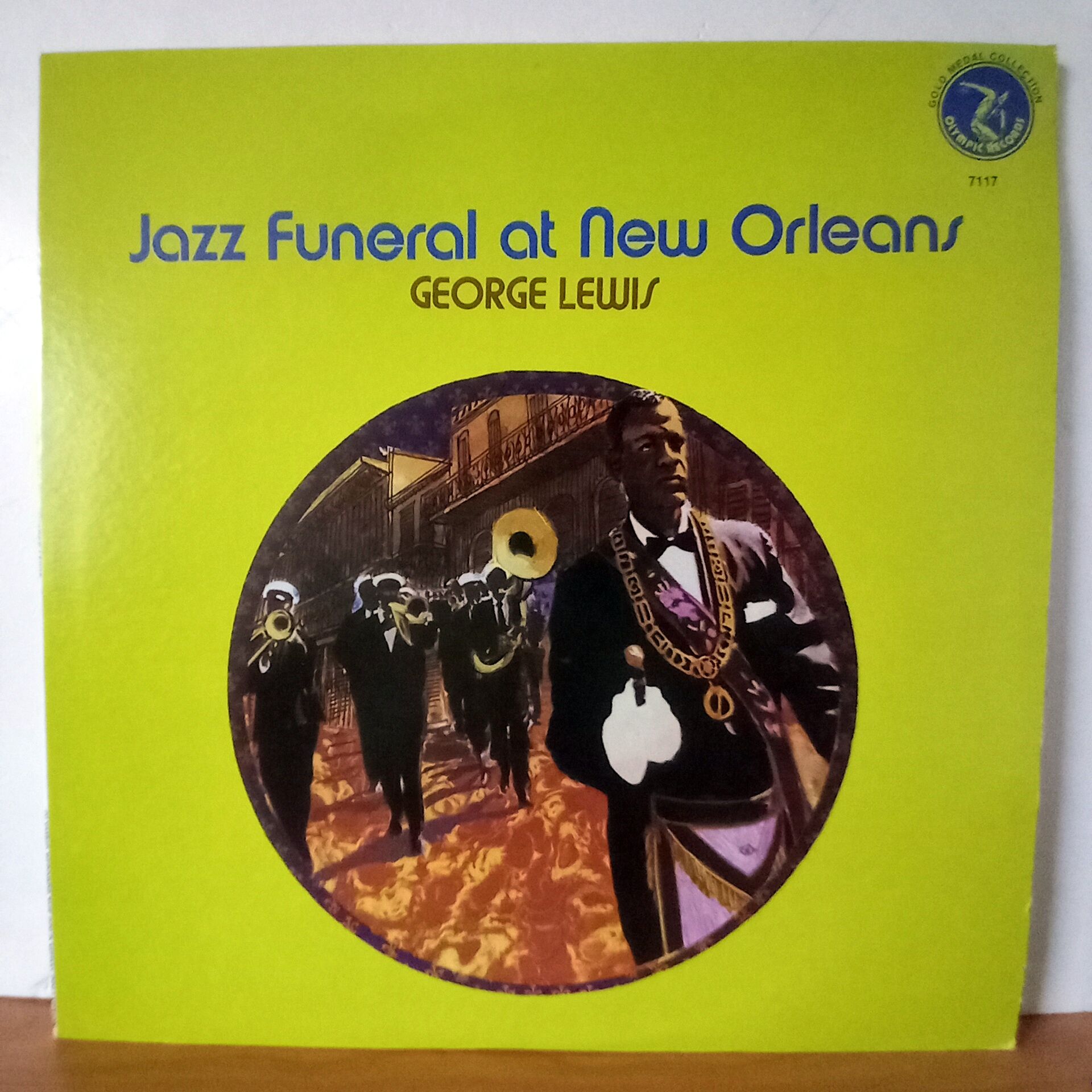 GEORGE LEWIS – JAZZ FUNERAL AT NEW ORLEANS (1980) - LP 2.EL PLAK