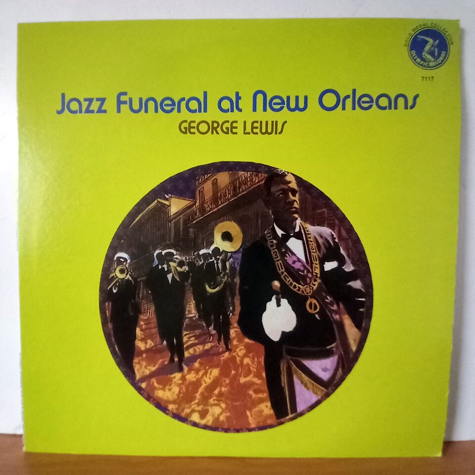 GEORGE LEWIS – JAZZ FUNERAL AT NEW ORLEANS (1980) - LP 2.EL PLAK