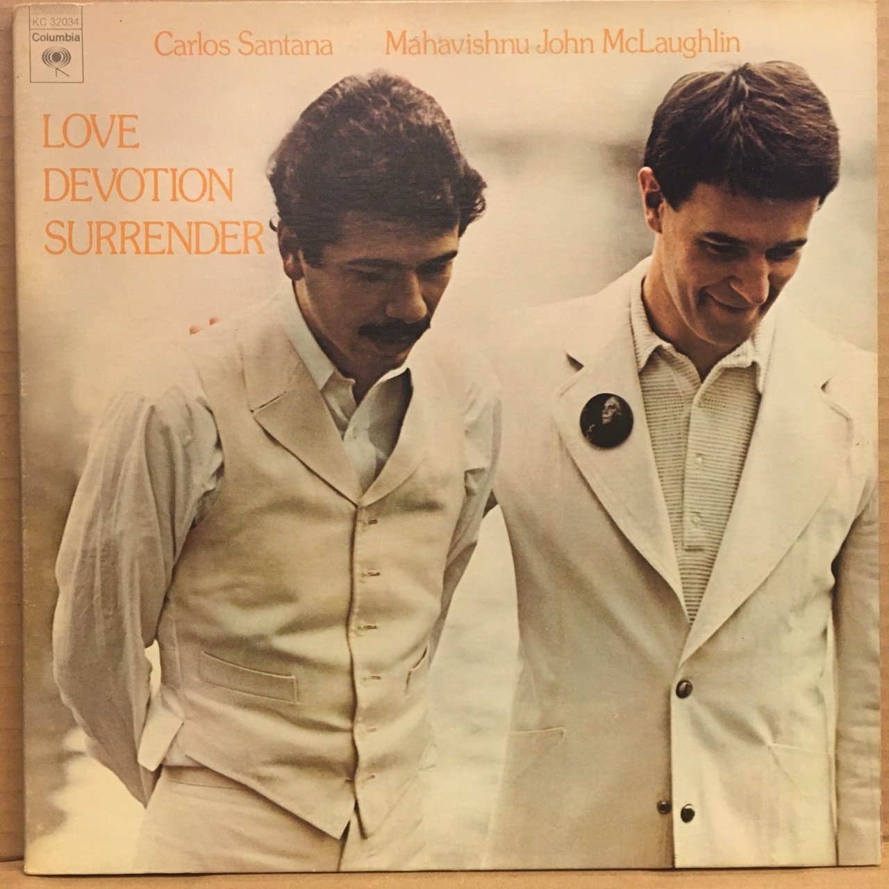 CARLOS SANTANA JOHN MCLAUGHLIN - LOVE DEVOTION SURRENDER 1973 2.EL PLAK