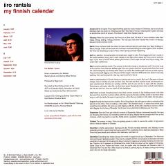 IIRO RANTALA - MY FINNISH CALENDAR (2019) - LP ACT MUSIC 180GR SIFIR PLAK