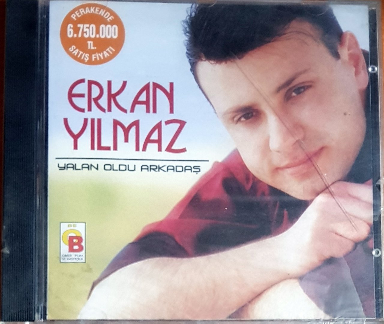 ERKAN YILMAZ - YALAN OLDU ARKADAŞ (2001) ATİ MÜZİK CD SIFIR