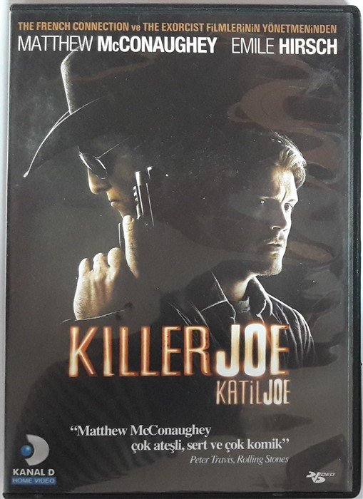 KILLER JOE - KATİL JOE - MATTHEW McCONAUGHEY - DVD 2.EL