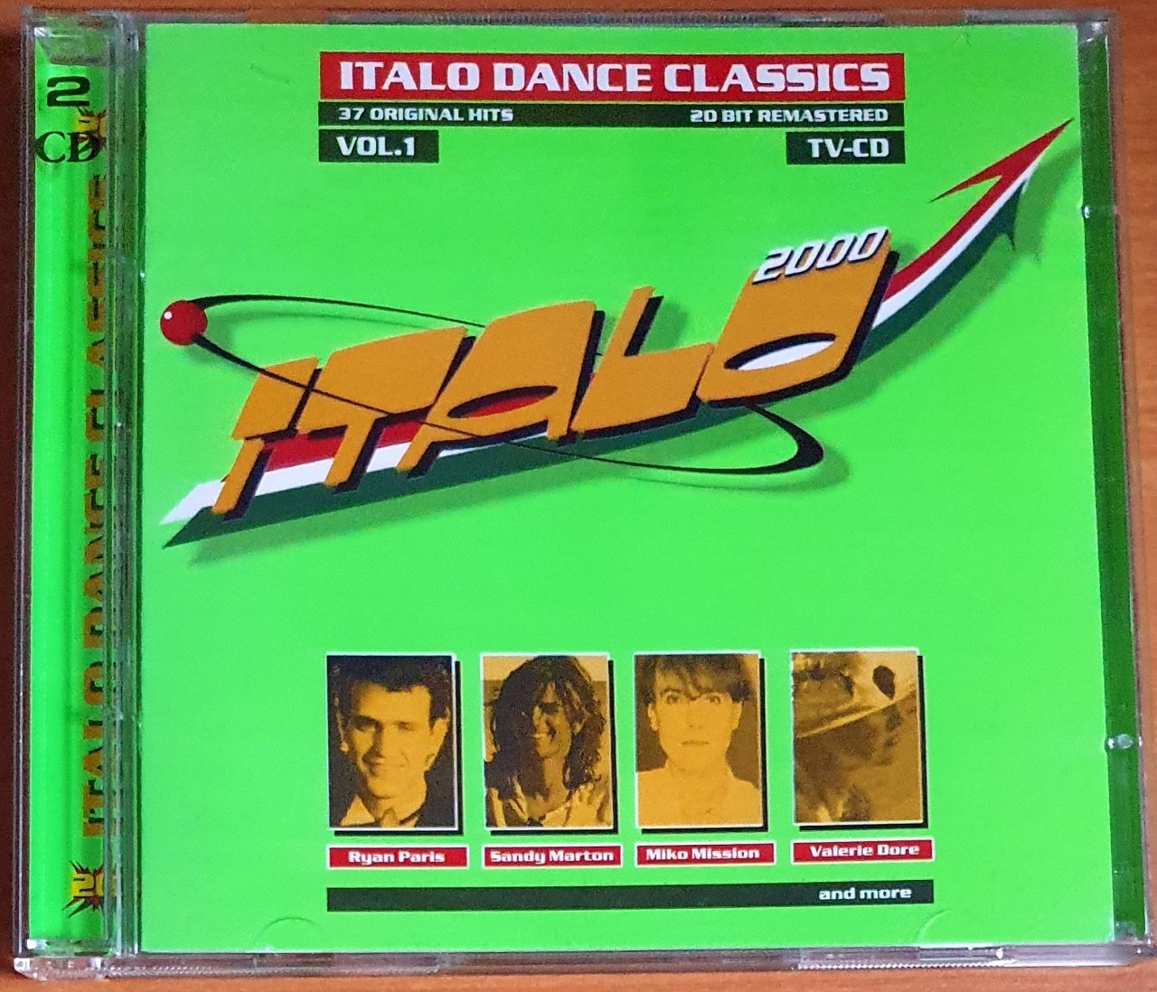 ITALO 2000 / RYAN PARIS, KEN LASZLO, LEE MARROW, 49ERS, KOTO, GRANT MILLER, FUN FUN, RANKO, BRIAN ICE, ALEPH (1998) - 2CD ZYX MUSIC 2.EL