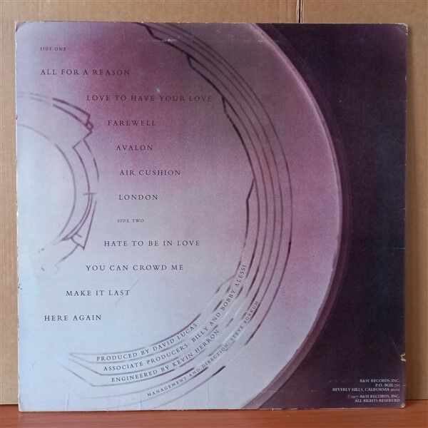 ALESSI – ALL FOR A REASON (1977) - LP 2. EL PLAK
