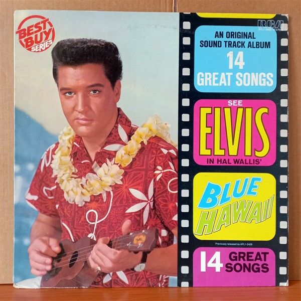 ELVIS PRESLEY – BLUE HAWAII (1980) - LP 2.EL PLAK