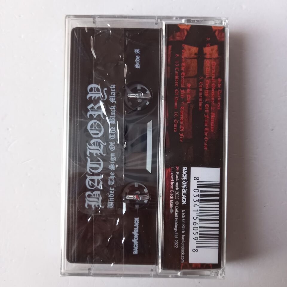 BATHORY – UNDER THE SIGN OF THE BLACK MARK (2022) -  AMBALAJINDA SIFIR KASET