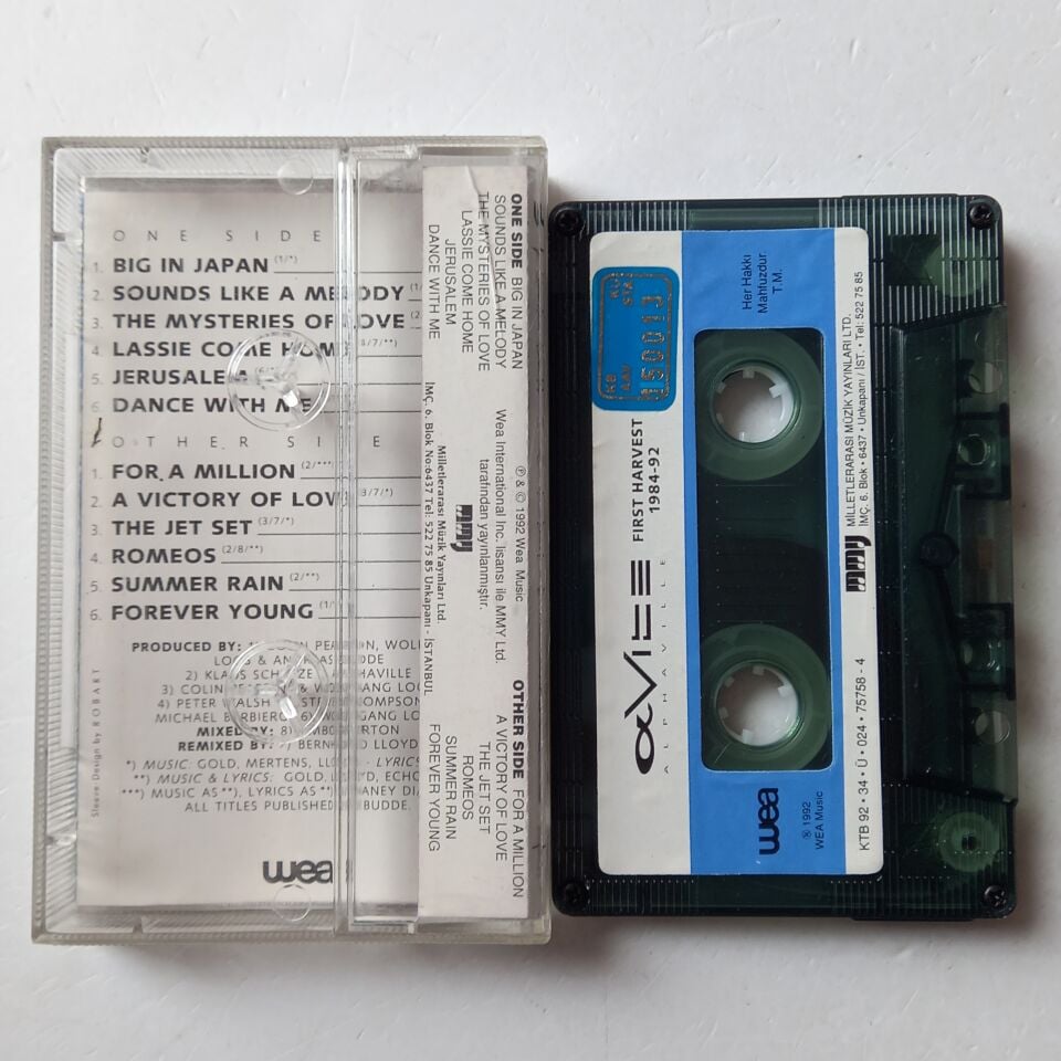 ALPHAVILLE – FIRST HARVEST 1984-92 (1992) - KASET 2.EL