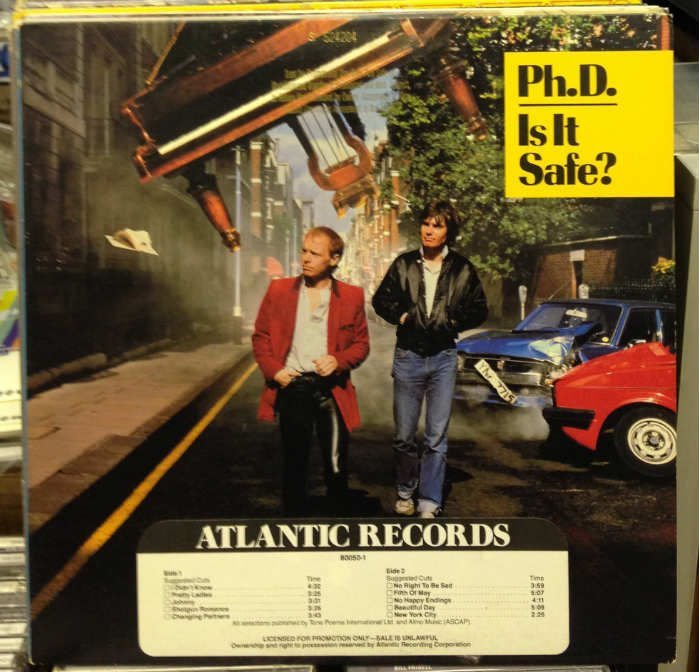 Ph.D. - IS IT SAFE? 1983 LP