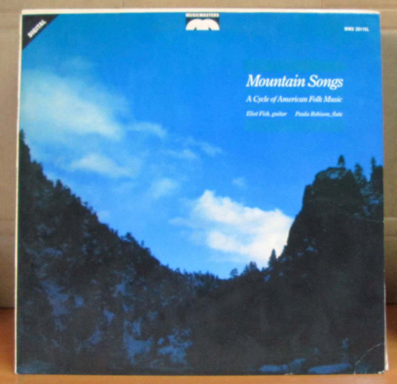 MOUNTAIN SONGS American Folk Music LP 2.EL