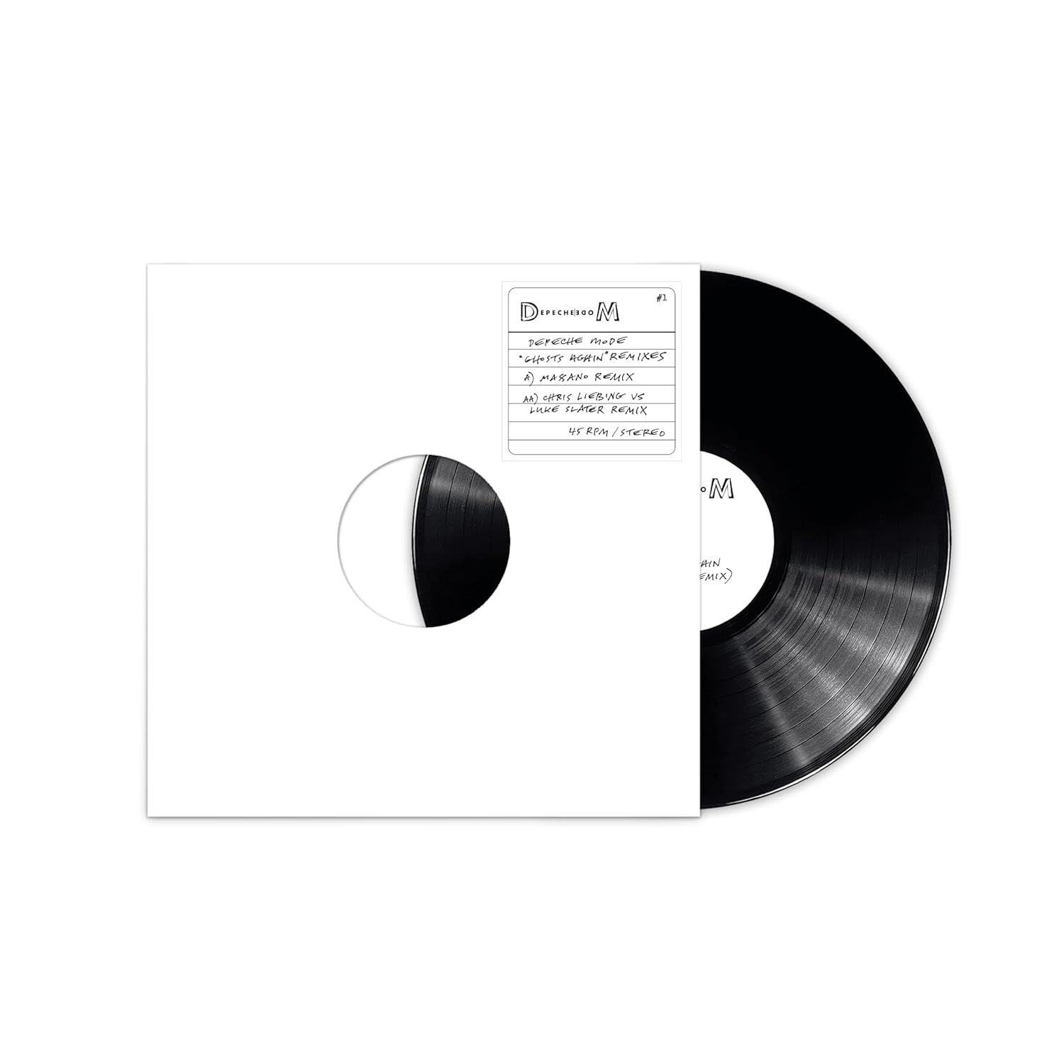 DEPECHE MODE - GHOSTS AGAIN REMIXES (2023) - 12'' 45RPM MAXI SINGLE SIFIR PLAK