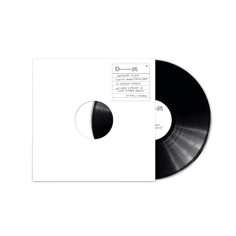DEPECHE MODE - GHOSTS AGAIN REMIXES (2023) - 12'' 45RPM MAXI SINGLE SIFIR PLAK