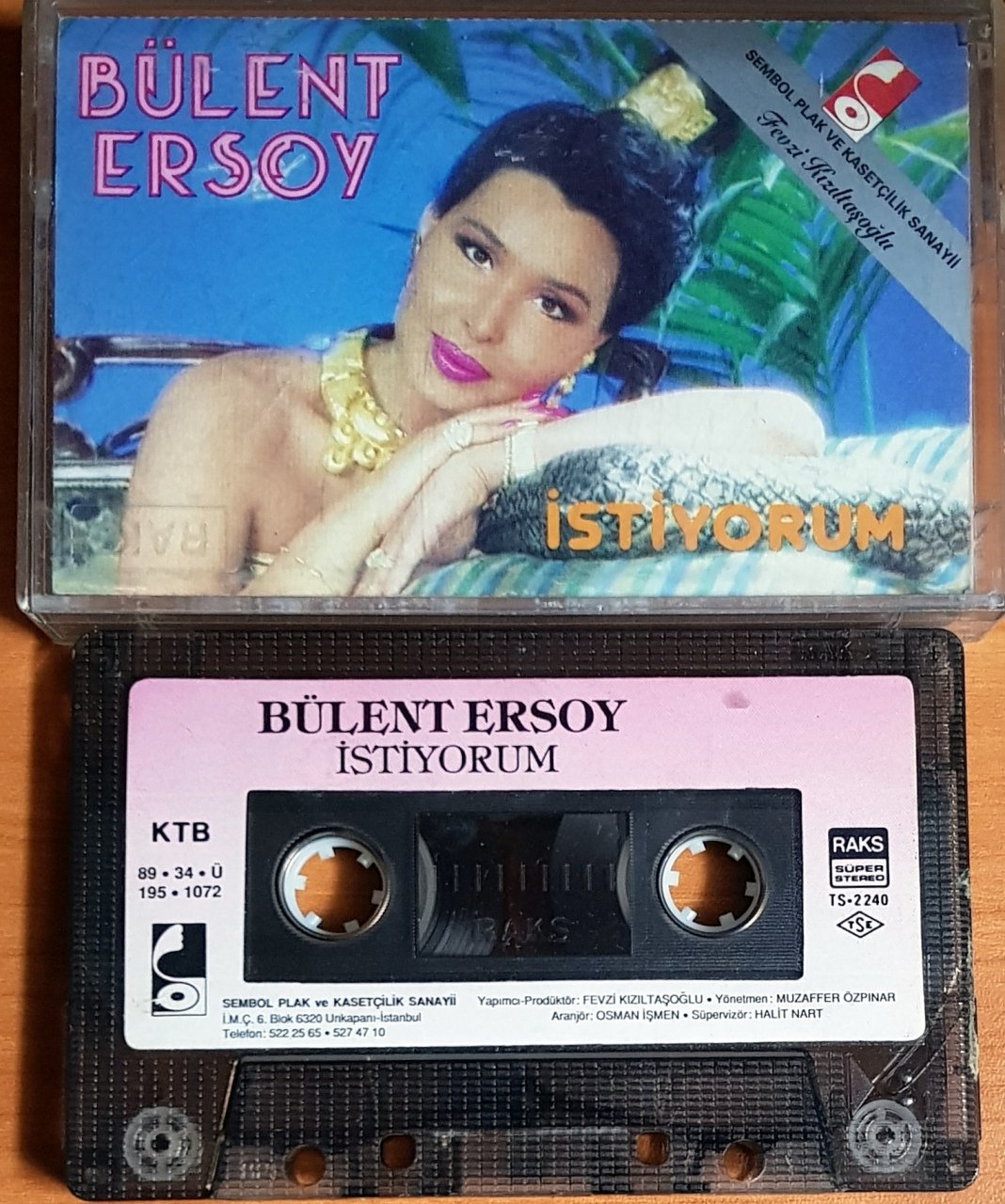 BÜLENT ERSOY - İSTİYORUM (1989) SEMBOL KASET 2.EL