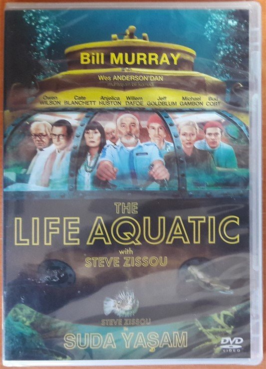 THE LIFE AQUATIC - SUDA YAŞAM - BILL MURRAY - CATE BLANCHETT - WES ANDERSON - DVD SIFIR
