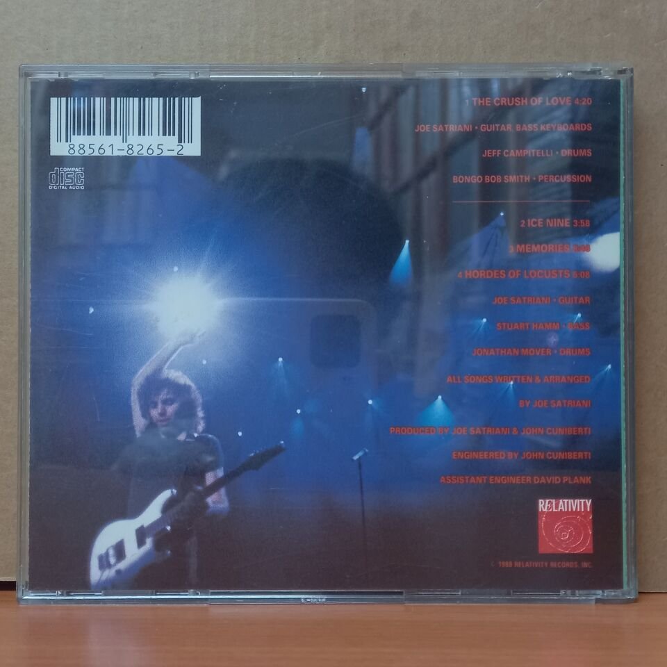 JOE SATRIANI - DREAMING #11 (1988) - CD 2.EL