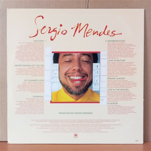 SERGIO MENDES – SERGIO MENDES (1983) - LP 2. EL PLAK