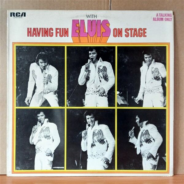 ELVIS PRESLEY – HAVING FUN WITH ELVIS ON STAGE (1974) - LP 2.EL PLAK