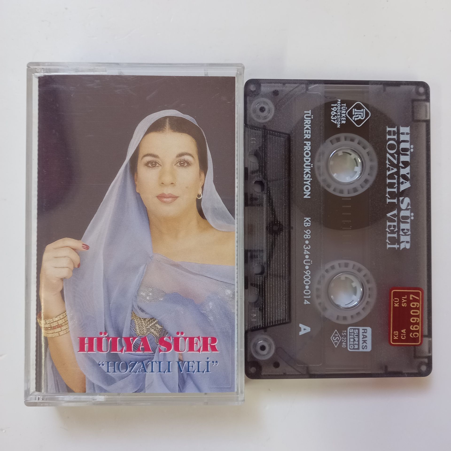 HÜLYA SÜER - HOZATLI VELİ (1998) - KASET 2.EL