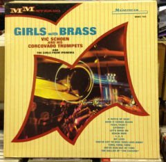 VIC SCHOEN & TRUMPETS GIRLS WITH BRASS LP