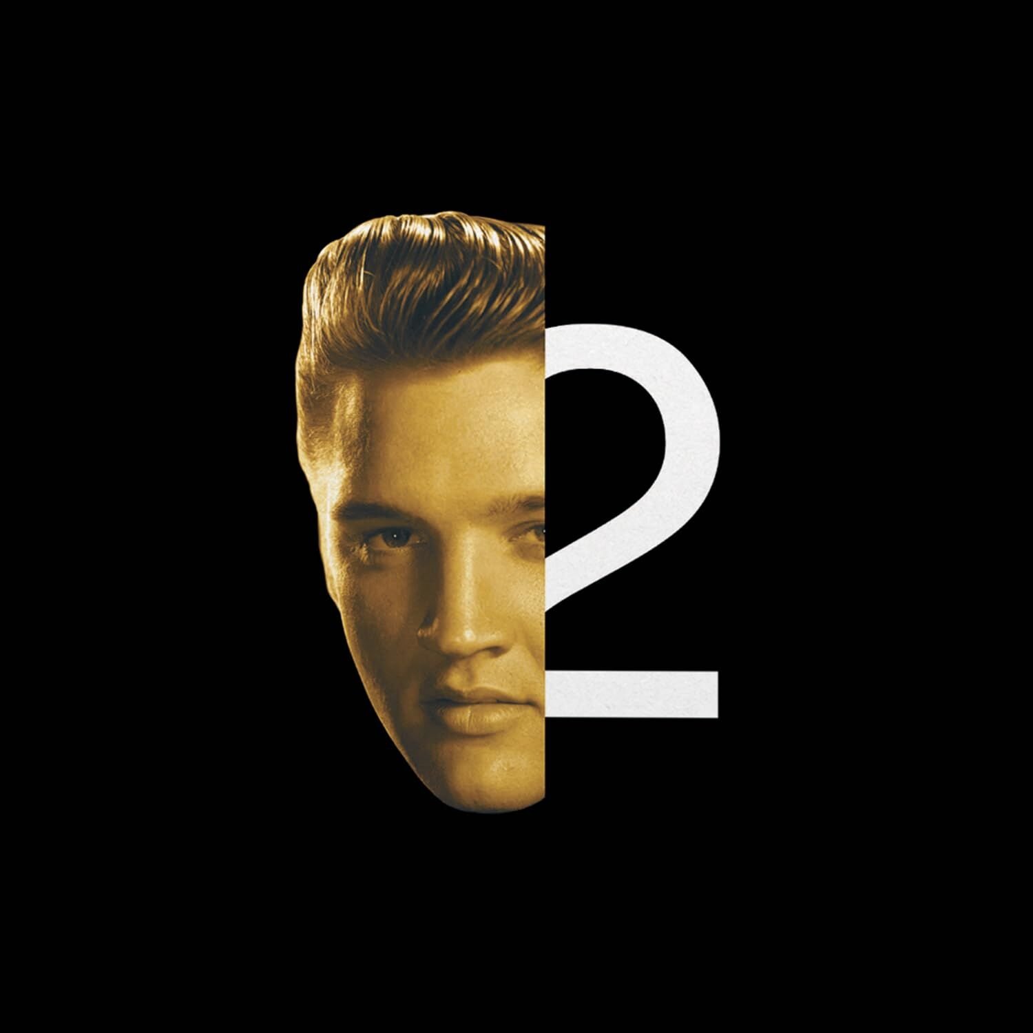 ELVIS PRESLEY - ELVIS 2ND TO NONE (2003) - 2LP 180GR 2025 GOLD COLOURED EDITION SIFIR PLAK