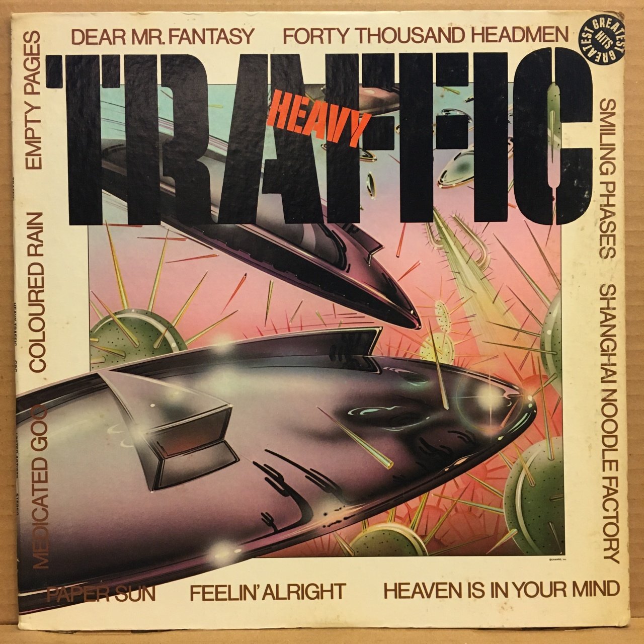TRAFFIC - HEAVY TRAFFIC (GREATEST HITS) (1975) 2.EL PLAK