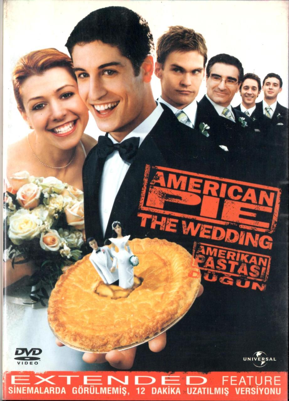 AMERİKAN PASTASI: DÜĞÜN - AMERICAN PIE: THE WEDDING - JASON BIGGS - ALYSON HANNIGAN - UZATILMIŞ VERSİYON DVD 2.EL
