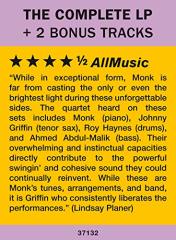 THELONIOUS MONK - MISTERIOSO (1958) - LP 180GR 2019 EDITION SIFIR PLAK