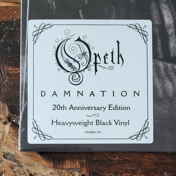 OPETH - DAMNATION (2003) - LP 20TH ANNIVERSARY 180GR 2023 EDITION SIFIR PLAK