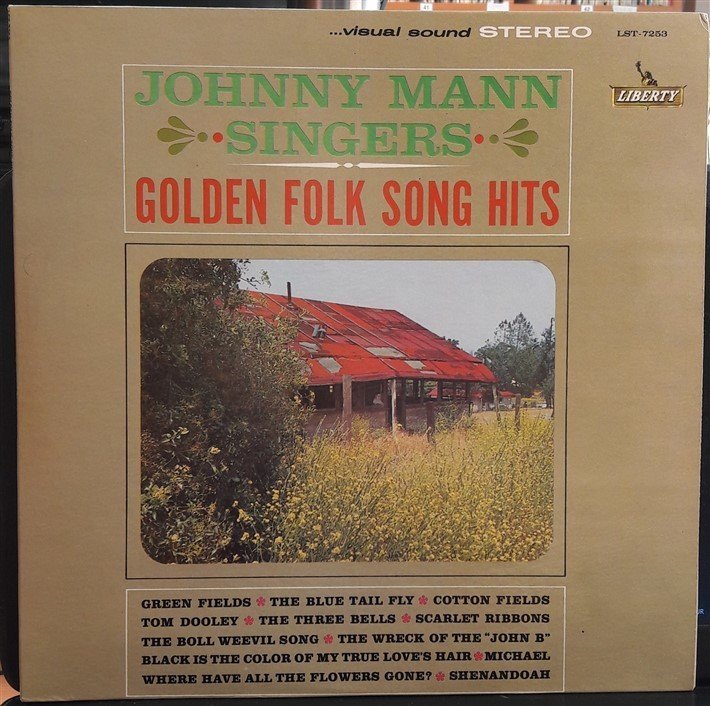 JOHNNY MANN SINGERS - GOLDEN FOLK SONG HITS - 2.EL PLAK