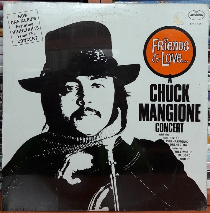 CHUCK MANGIONE - FRIENDS & LOVE A CHUCK MANGIONE CONCERT (1970) - PLAK SIFIR