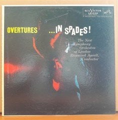 OVERTURES... IN SPADES! - THE NEW SYMPHONY ORCHESTRA OF LONDON, RAYMOND AGOULT (1957) - LP 2.EL PLAK