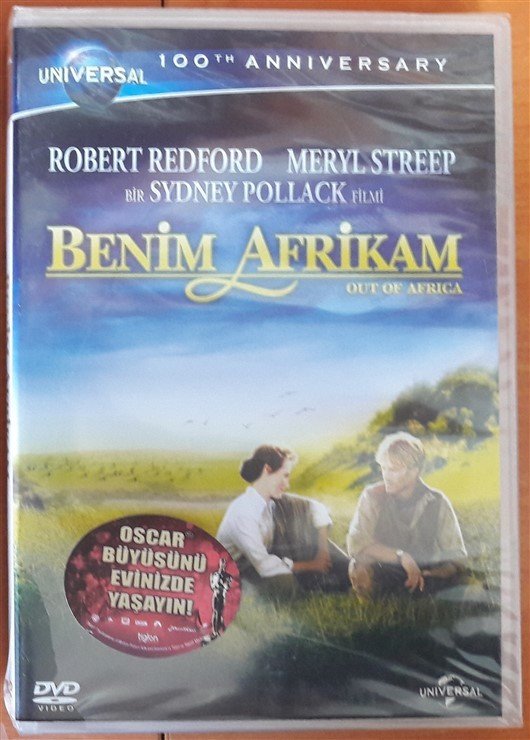 BENİM AFRİKAM - OUT OF AFRICA - ROBERT REDFORD - MERYL STREEP - SYDNEY POLLACK - DVD SIFIR