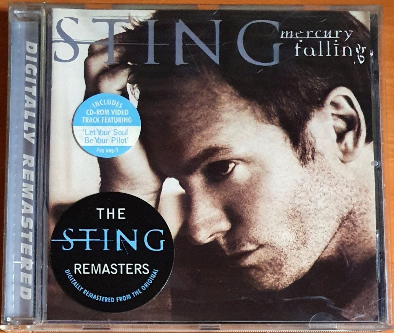 STING - MERCURY FALLING (1996) - CD 1998 REMASTERED REISSUE 2.EL